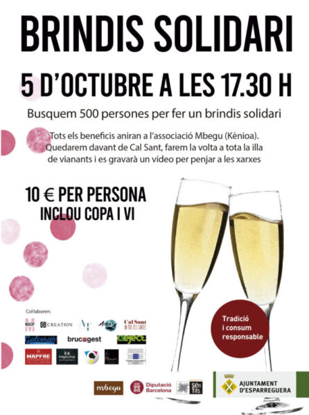 La Bustia cartell Brindis Solidari