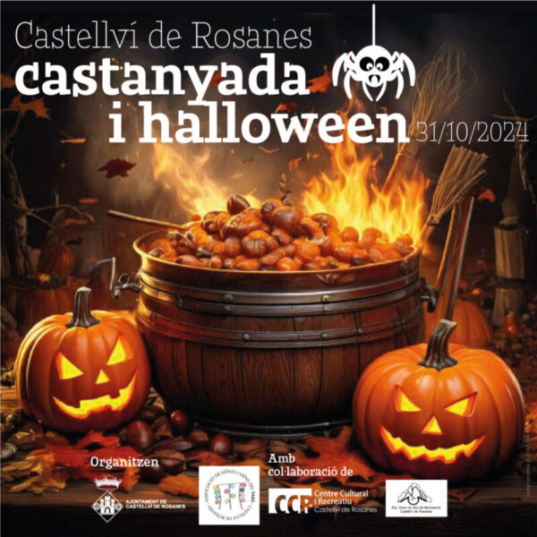 La Bustia cartell Castanyada i Halloween Castellvi 2