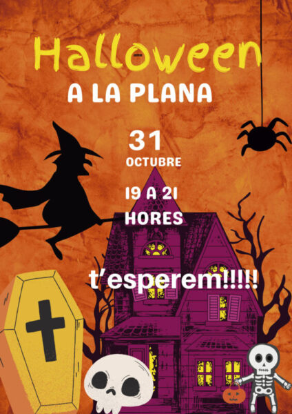 La Bustia cartell Halloween Esparreguera