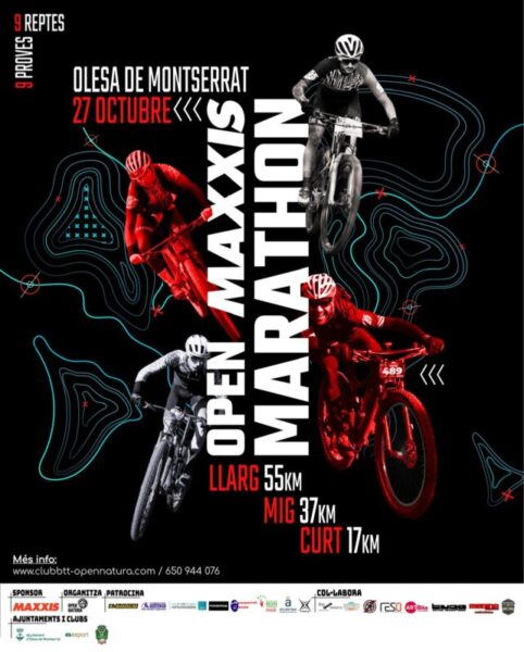 La Bustia cartell Open Maxxis Marathon