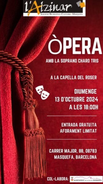 La Bustia cartell Opera Masquefa