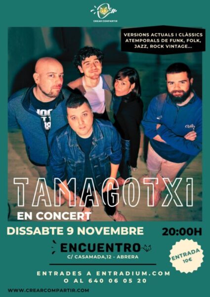 La Bustia cartell concert Tamagotxi