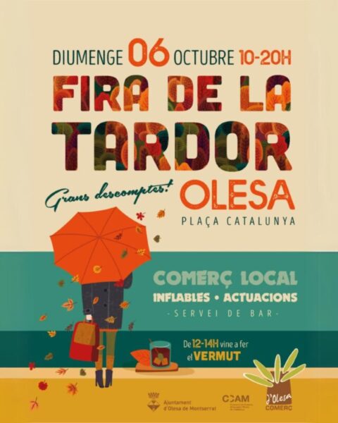 La Bustia cartell fira de la tardor Olesa