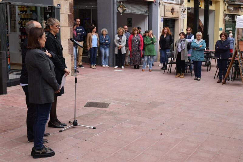 La Bustia minut silenci afectats dana Martorell 2