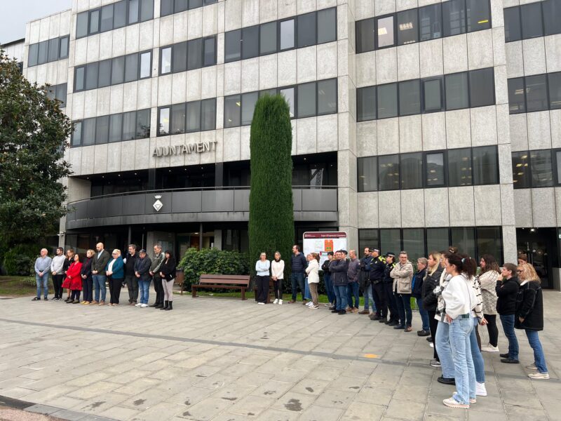 La Bustia minut silenci afectats dana Sant Andreu 1