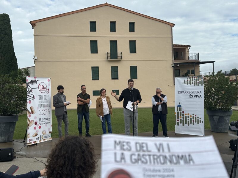 La Bustia presentacio 10a fira vi i gastronomia Esparreguera 1