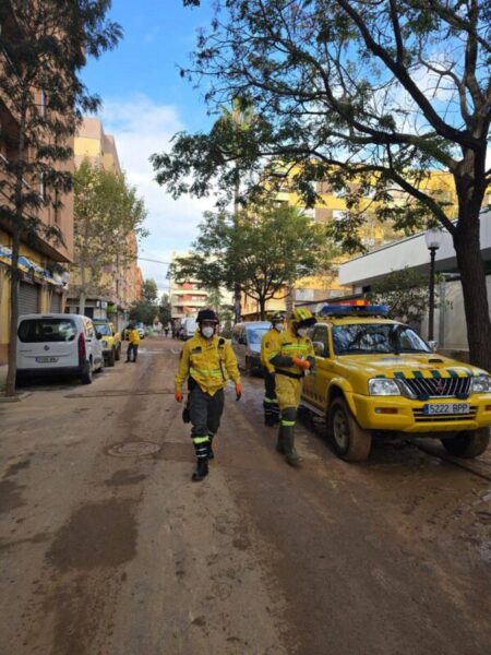 La Bustia ADF Esparreguera dana a Valencia 1