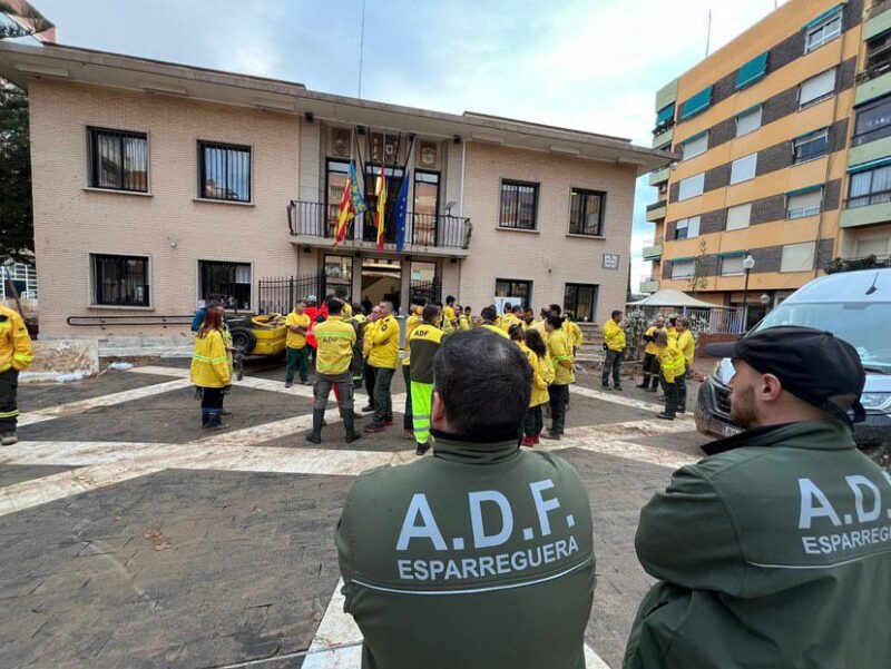 La Bustia ADF Esparreguera dana a Valencia 2