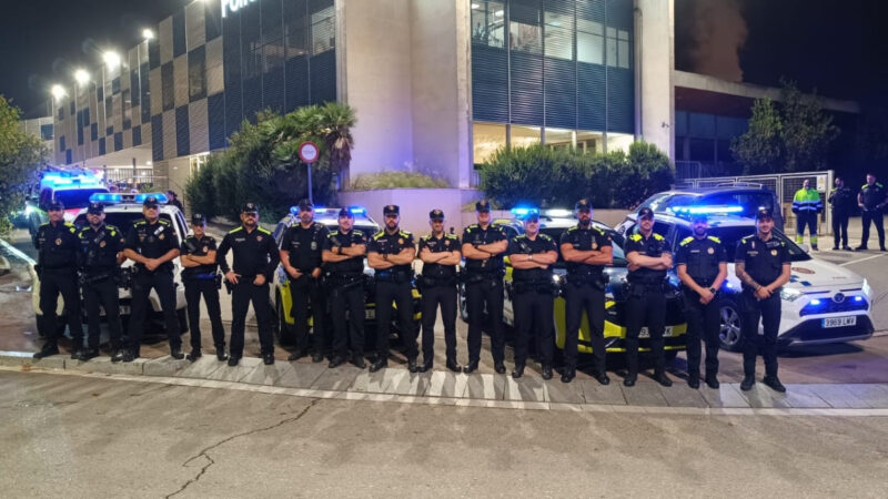 La Bustia Policia Local Olesa Martorell i Sant Andreu a Valencia