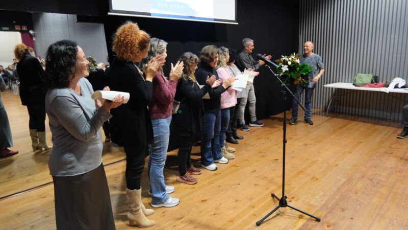 La Bustia acte arxiu final causa institut El Palau Sant Andreu 10