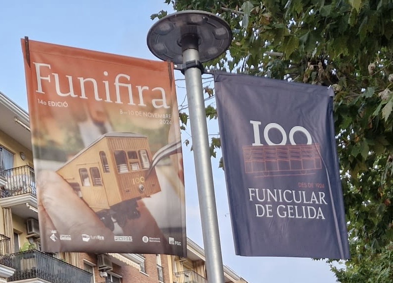 La Bustia bandelores cartells Funifira i centenari Funi Gelida 2024