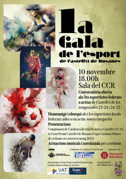 La Bustia cartell Gala Esport Castellvi