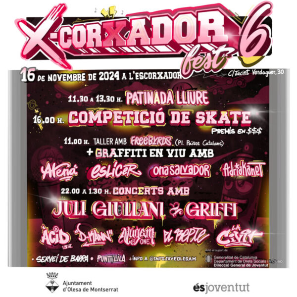 La Bustia cartell X Corxador Fest