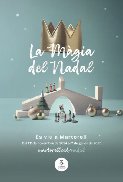 La Bustia cartell magia del Nadal 2024 Martorell