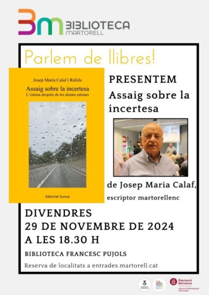 La Bustia cartell llibre Josep Maria Calaf