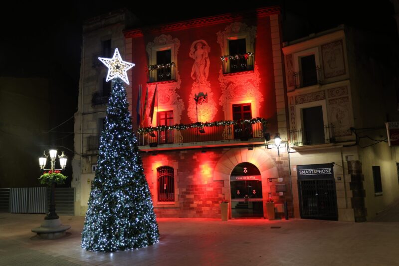 La Bustia encesa llums Nadal a Martorell 15