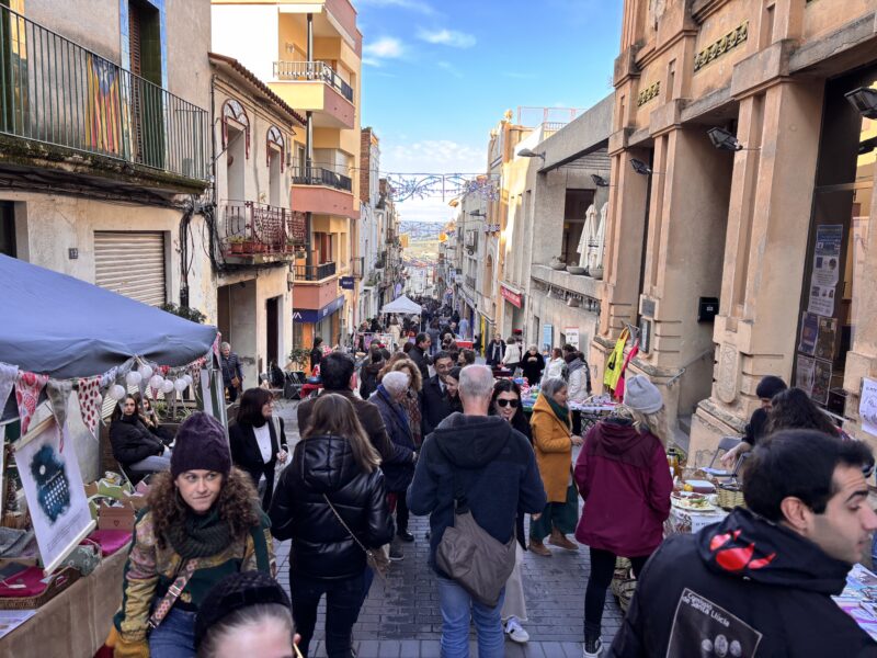 La Bustia Fira artesans entitats Santa Llucia Gelida 2024 foto Aj 2