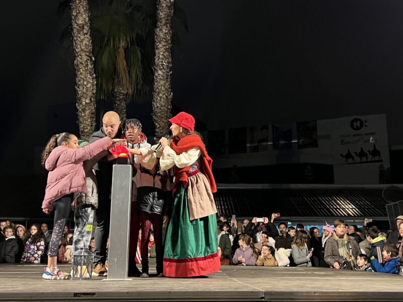 La Bustia Nadal encesa llums Sant Andreu 4