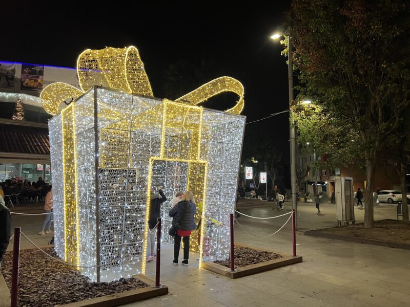 La Bustia Nadal encesa llums Sant Andreu 7