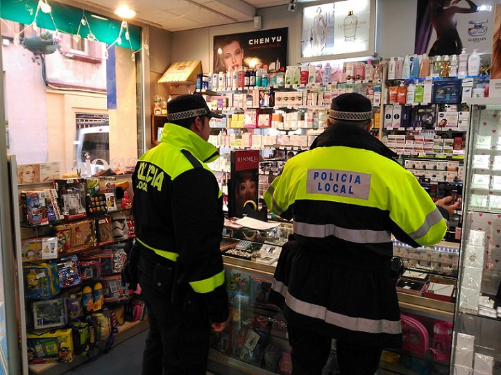 La Bustia Policia Local Sant Andreu comerç