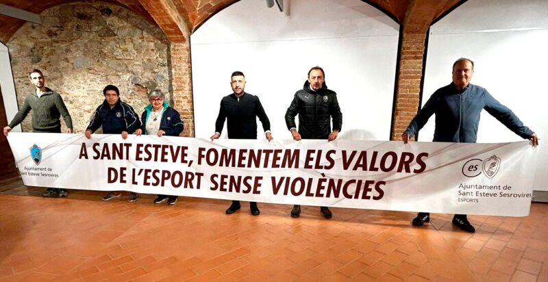 La Bustia Sant Esteve campanya foment esport sense violencies