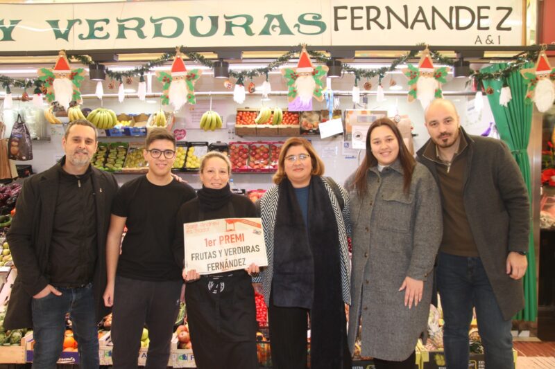 La Bustia aparadors Nadal Mercat Sant Andreu 1