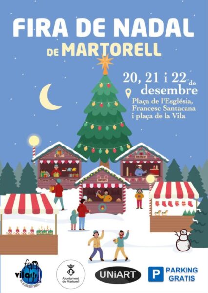 La Bustia cartell Fira Nadal La Vila Martorell