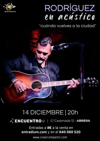 La Bustia cartell Rodriguez en acustico Abrera