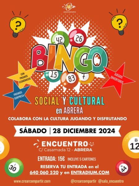 La Bustia cartell bingo 28 desembre