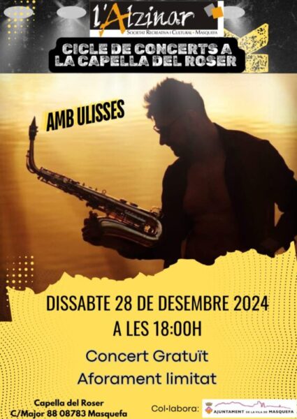 La Bustia cartell concert amb Ulises