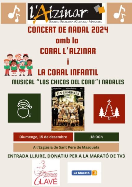 La Bustia cartell concert de Nadal Alzinar