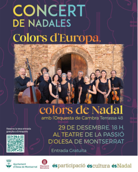 La Bustia cartell concert de nadales Olesa