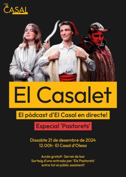 La Bustia cartell podcast Pastorets Olesa