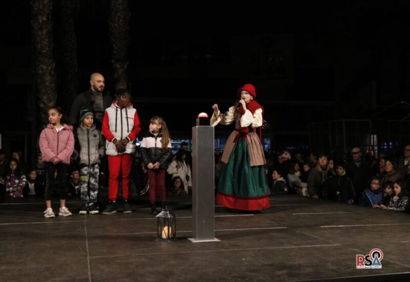 La Bustia encesa llums Nadal Sant Andreu 3