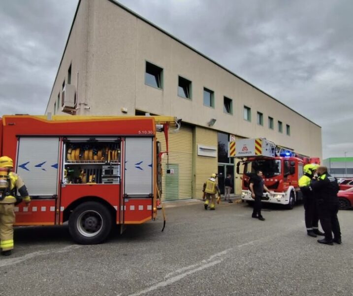 La Bustia incendi Martorell 11 desembre 1