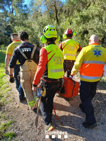 La Bustia rescat a Gelida 29 novembre 2