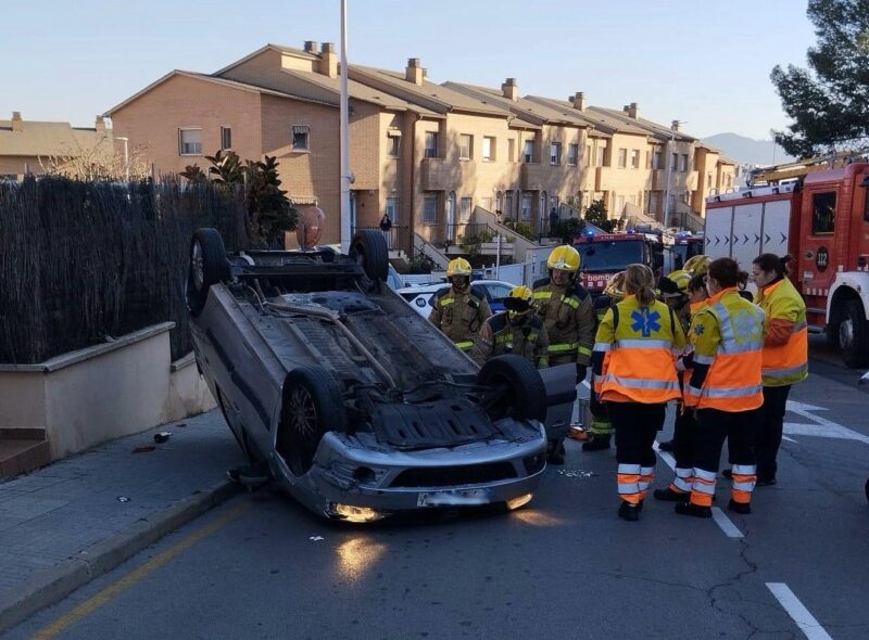 La Bustia accident Sant Andreu 15 gener 1