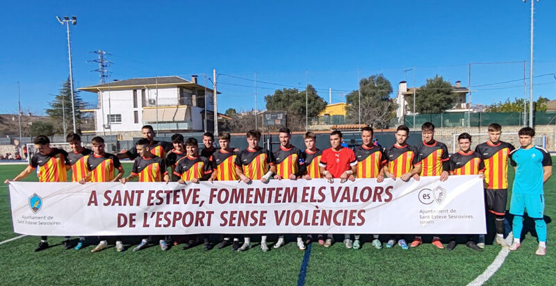 La Bustia campanya esport sense violencies Sant Esteve 1