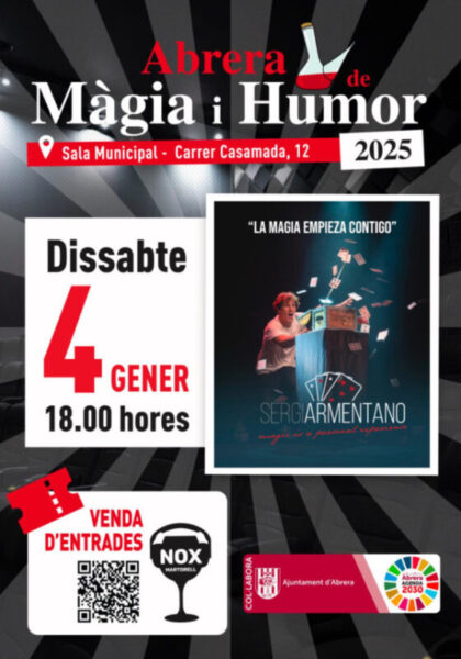 La Bustia cartell Abrera Magia i Humor