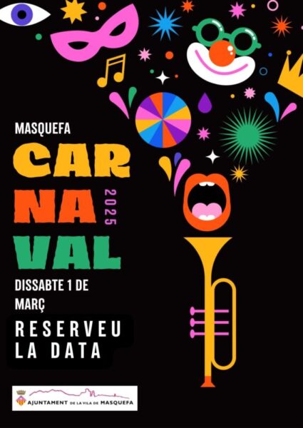 La Bustia cartell Carnaval Masquefa