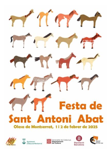 La Bustia cartell Festa Sant Antoni Olesa