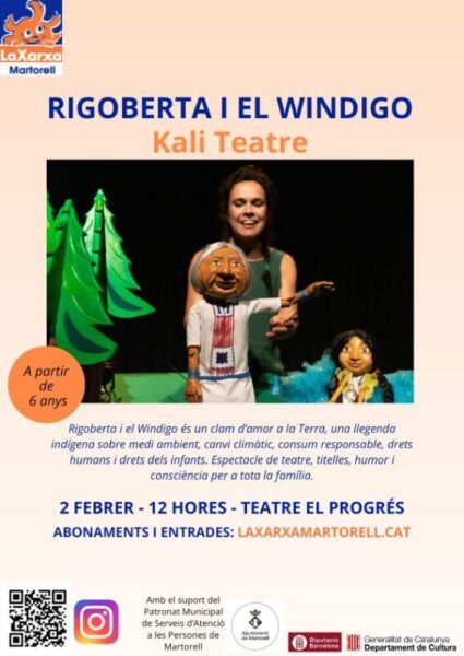 La Bustia cartell Rigoberta i el Windigo