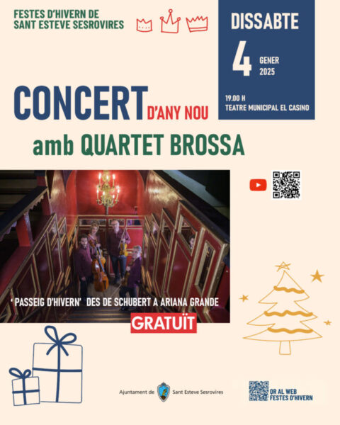 La Bustia cartell concert any nou Sant Esteve