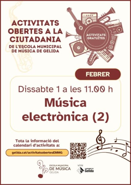 La Bustia cartell musica electronica