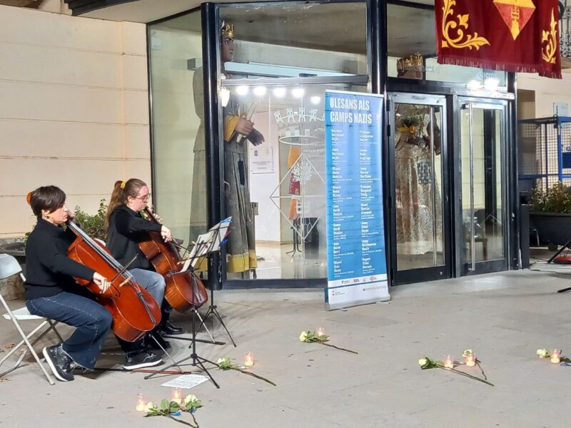 La Bustia homenatge victimes Holocaust Olesa 3