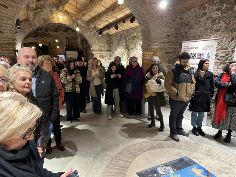 La Bustia inauguracio exposicio centenari Arts i Oficis Olesa 2