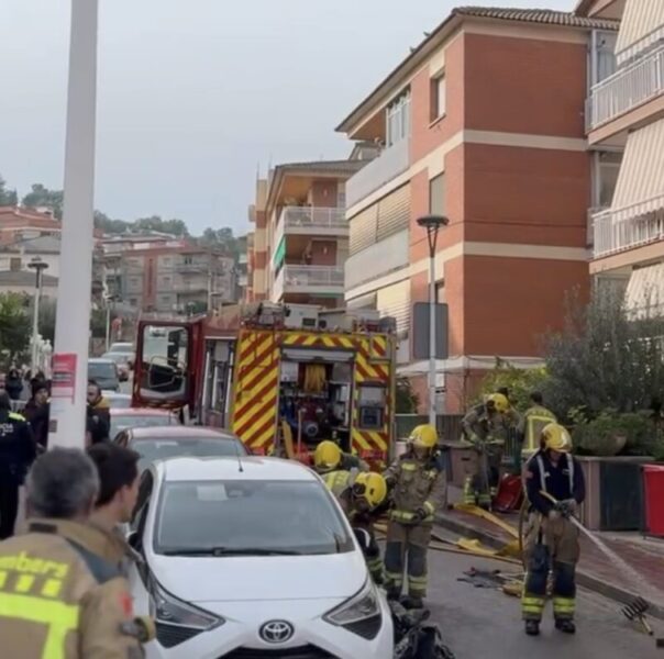 La Bustia incendi pis 18 gener 2025 Sant Andreu 2