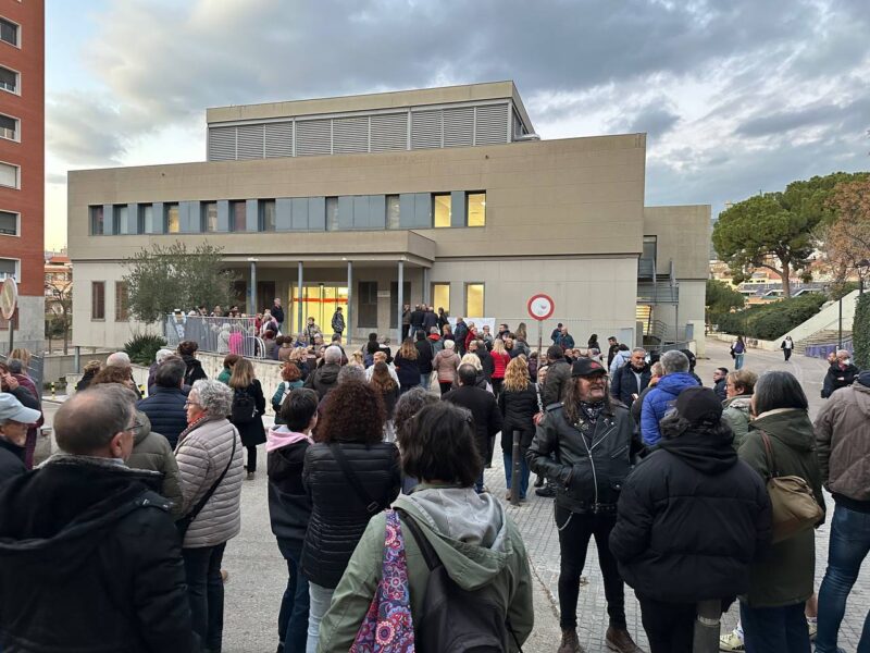 La Bustia manifestacio 23 gener 2025 CAP Olesa 1