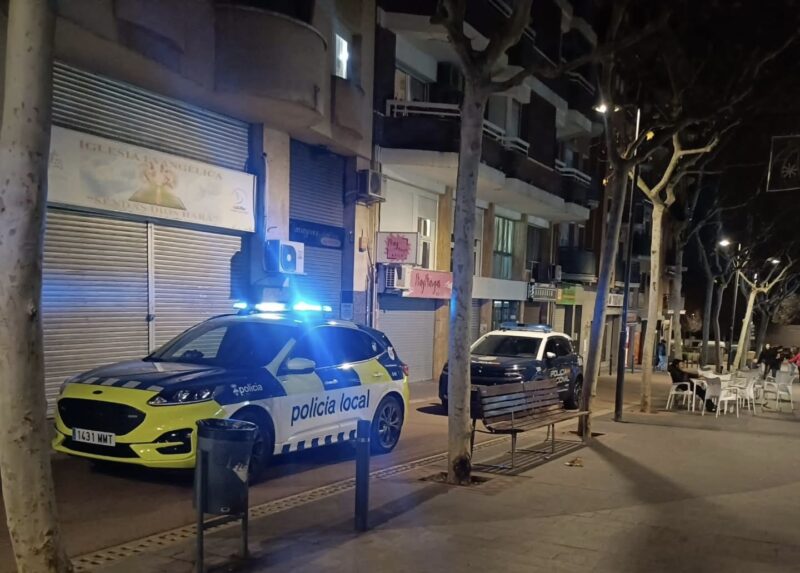 La Bustia operatiu policial 10 gener 2025 rambla Olesa