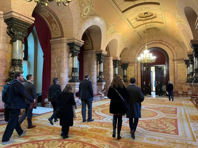 La Bustia trobada FMC Xavier Fonollosa amb president Parlament Catalunya 4